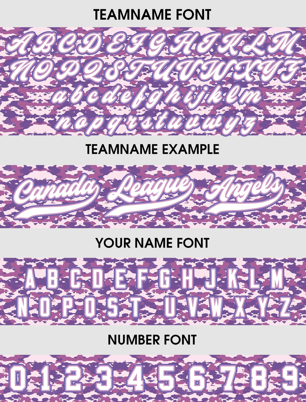 Personalized Baseball Jersey with Teamname Name Number, Gift for Baseball Fans, Custom Jersey Shirt for Men Women Youth, Purple Camo Jersey