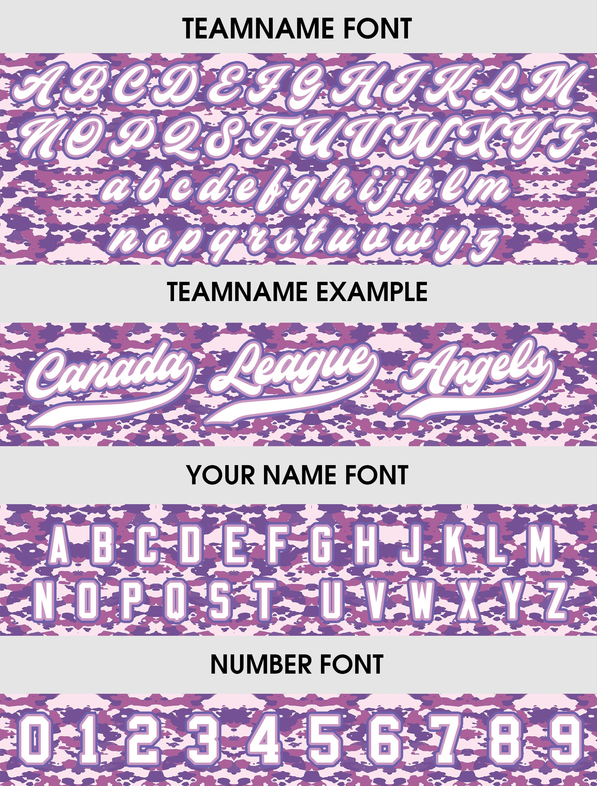 Personalized Baseball Jersey with Teamname Name Number, Gift for Baseball Fans, Custom Jersey Shirt for Men Women Youth, Purple Camo Jersey