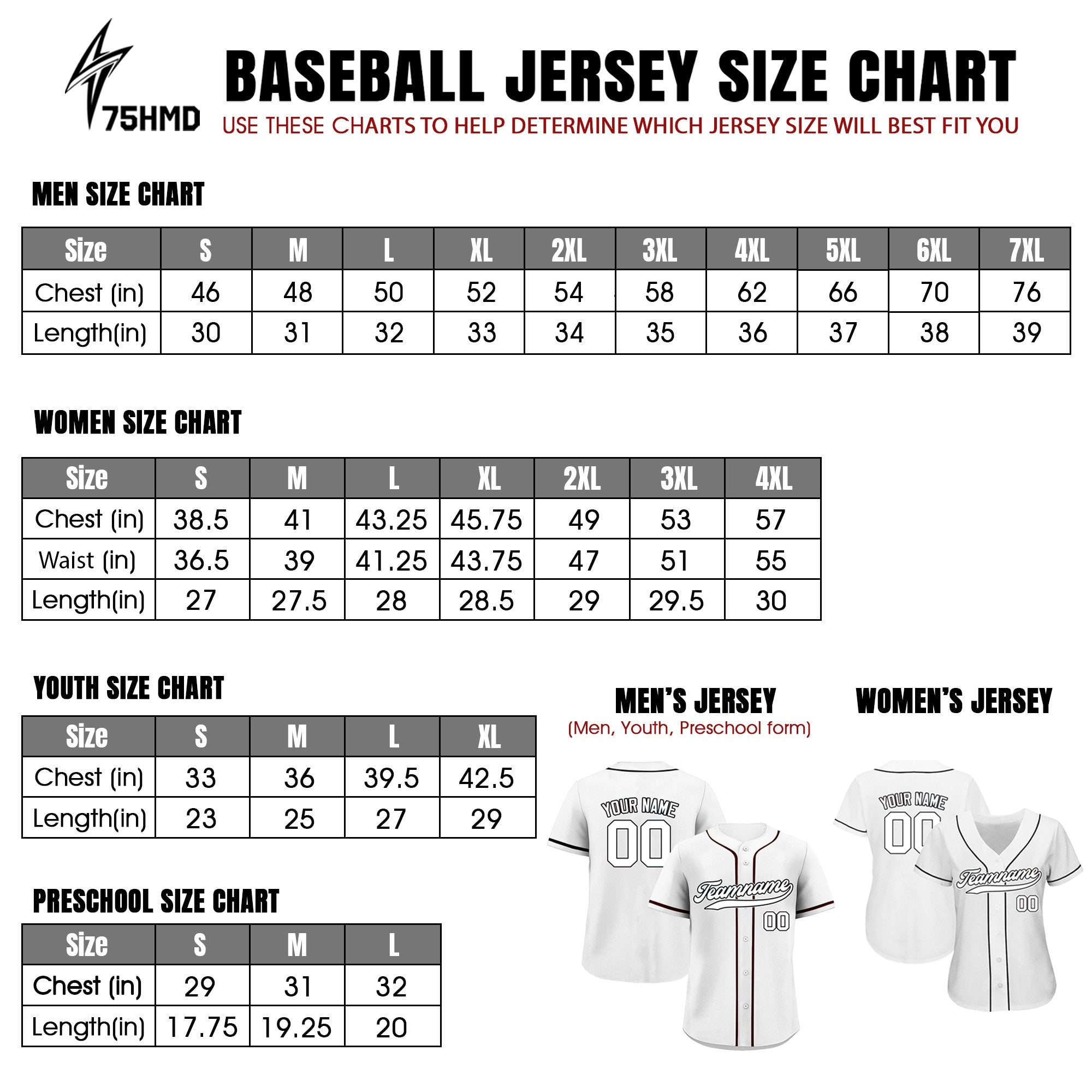 Custom Baseball Jersey with Team Name Number for Preschool Youth Adult, Personalized Jersey Shirt for Fan, Gifts for Baseball Fans