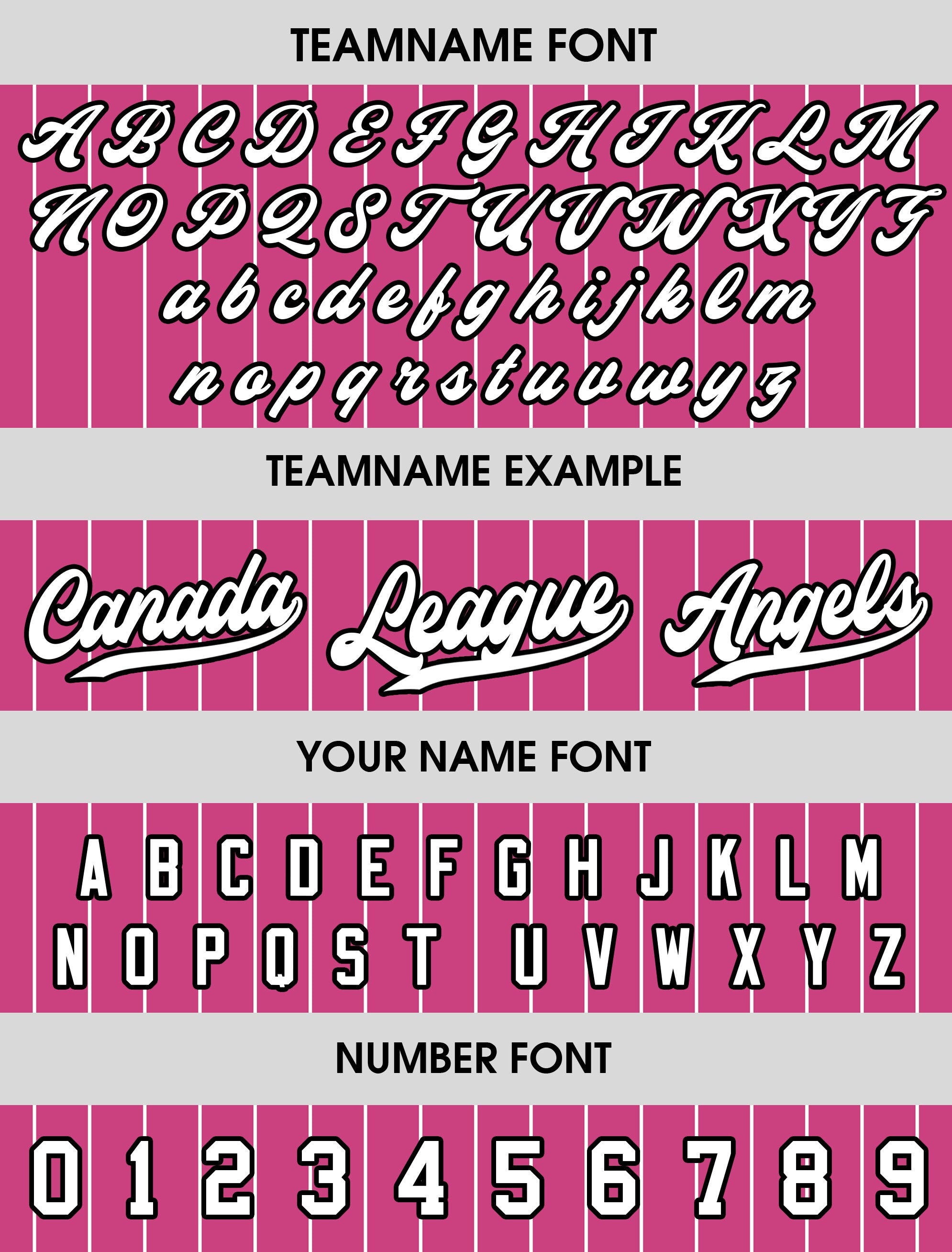 Printed Pink White Custom Baseball Jersey with Teamname Name Number, Jersey for Men Women Youth, Personalized Pinstripe Button Down Jersey