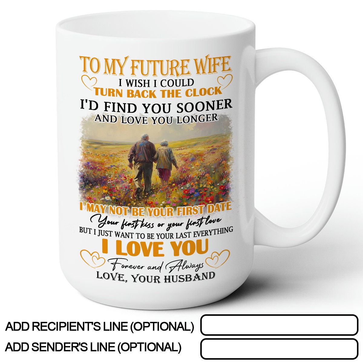 Custom To My Wife Coffee Mug From Husband 11oz 15oz, To My Wife I Love You Forever & Always Mug, Personalized Gift For My Wife On Valentine