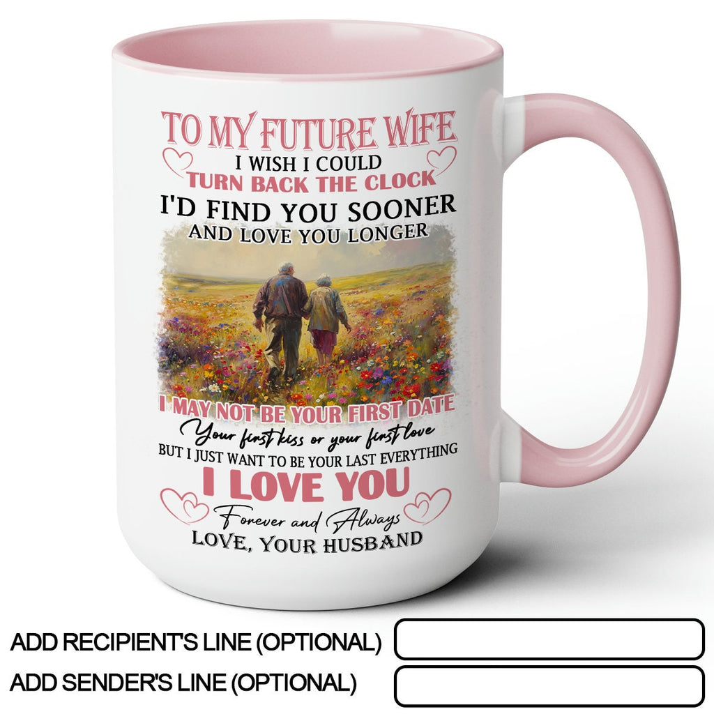 Custom To My Wife Coffee Mug From Husband 11oz 15oz, To My Wife I Love You Forever & Always Mug, Personalized Gift For My Wife On Valentine