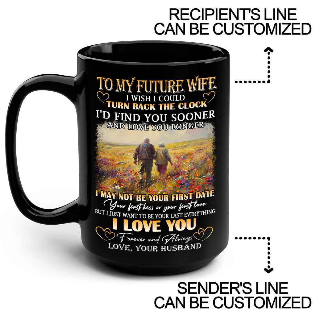 Custom To My Wife Coffee Mug From Husband 11oz 15oz, To My Wife I Love You Forever & Always Mug, Personalized Gift For My Wife On Valentine