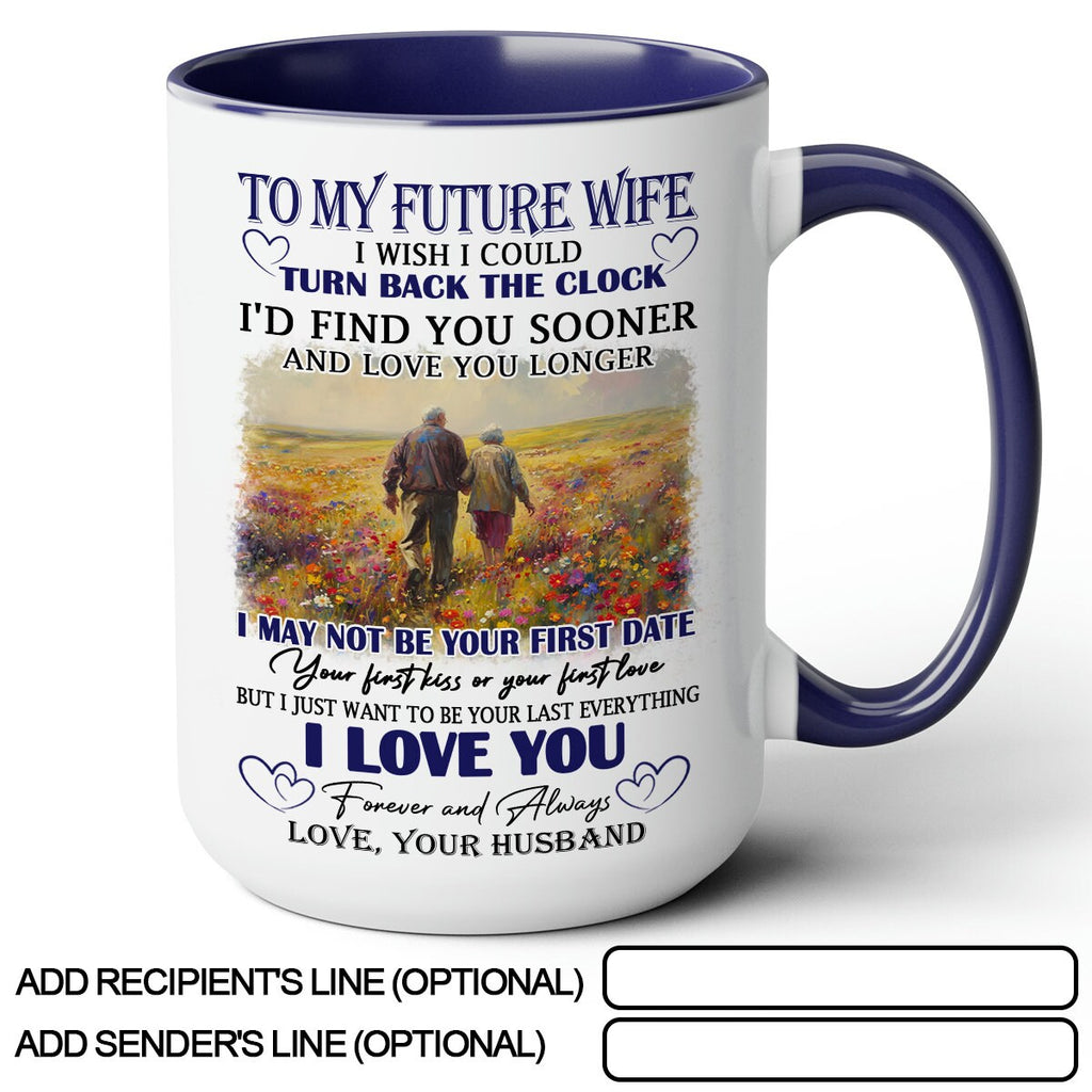 Custom To My Wife Coffee Mug From Husband 11oz 15oz, To My Wife I Love You Forever & Always Mug, Personalized Gift For My Wife On Valentine