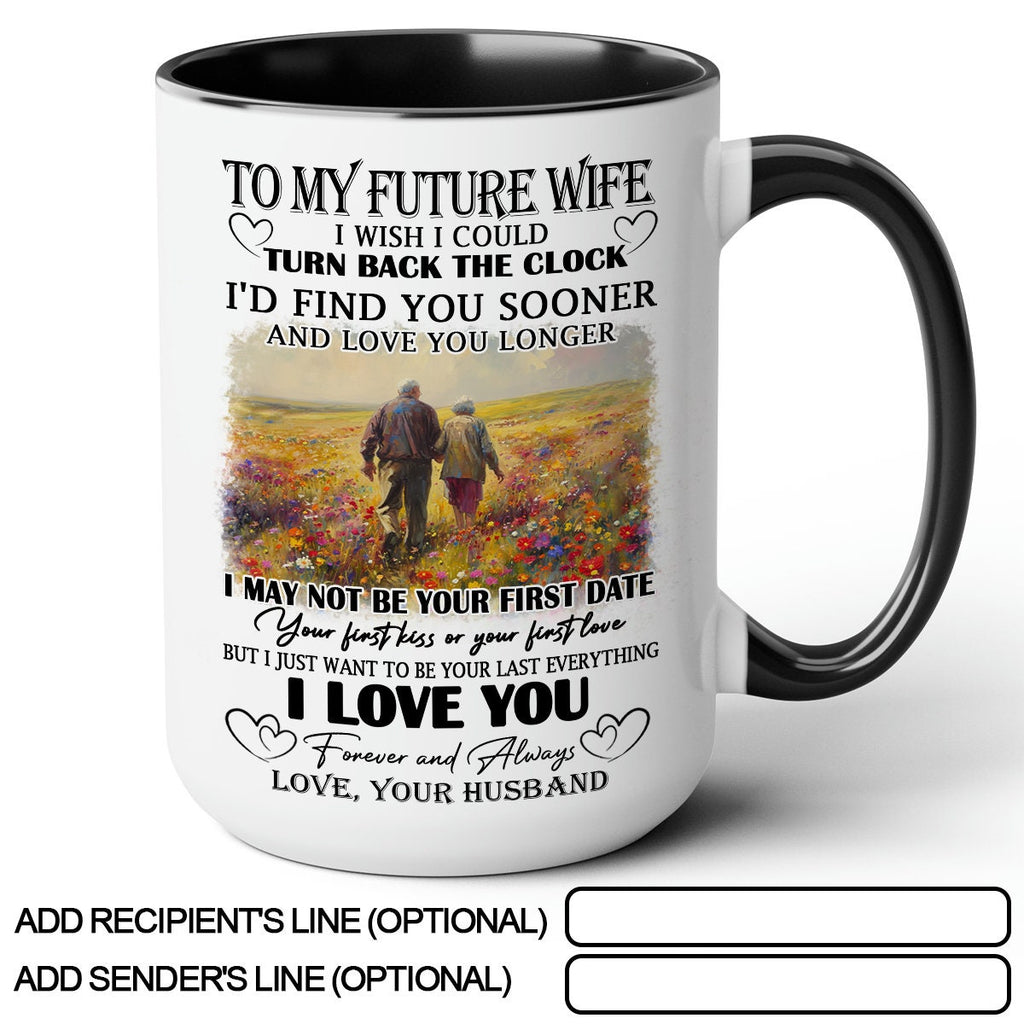 Custom To My Wife Coffee Mug From Husband 11oz 15oz, To My Wife I Love You Forever & Always Mug, Personalized Gift For My Wife On Valentine