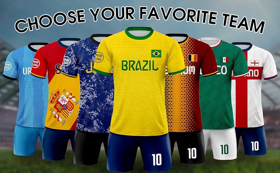 Custom Mexico Soccer Jersey for Men Women Youth Kid Uniform Shirt for Fans Player Personalized Name Number Logo National Soccer Jersey Shirt