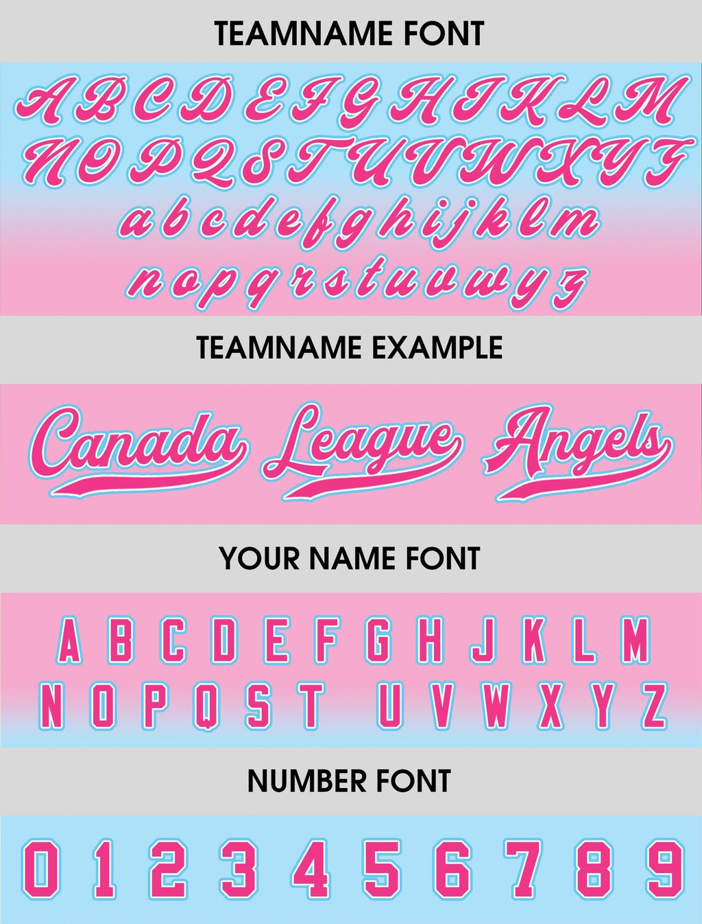 Printed Gradient Custom Baseball Jersey with Name, Personalized Jersey Shirt for Men Women Youth, Gift for Baseball Fans Light Pink Blue