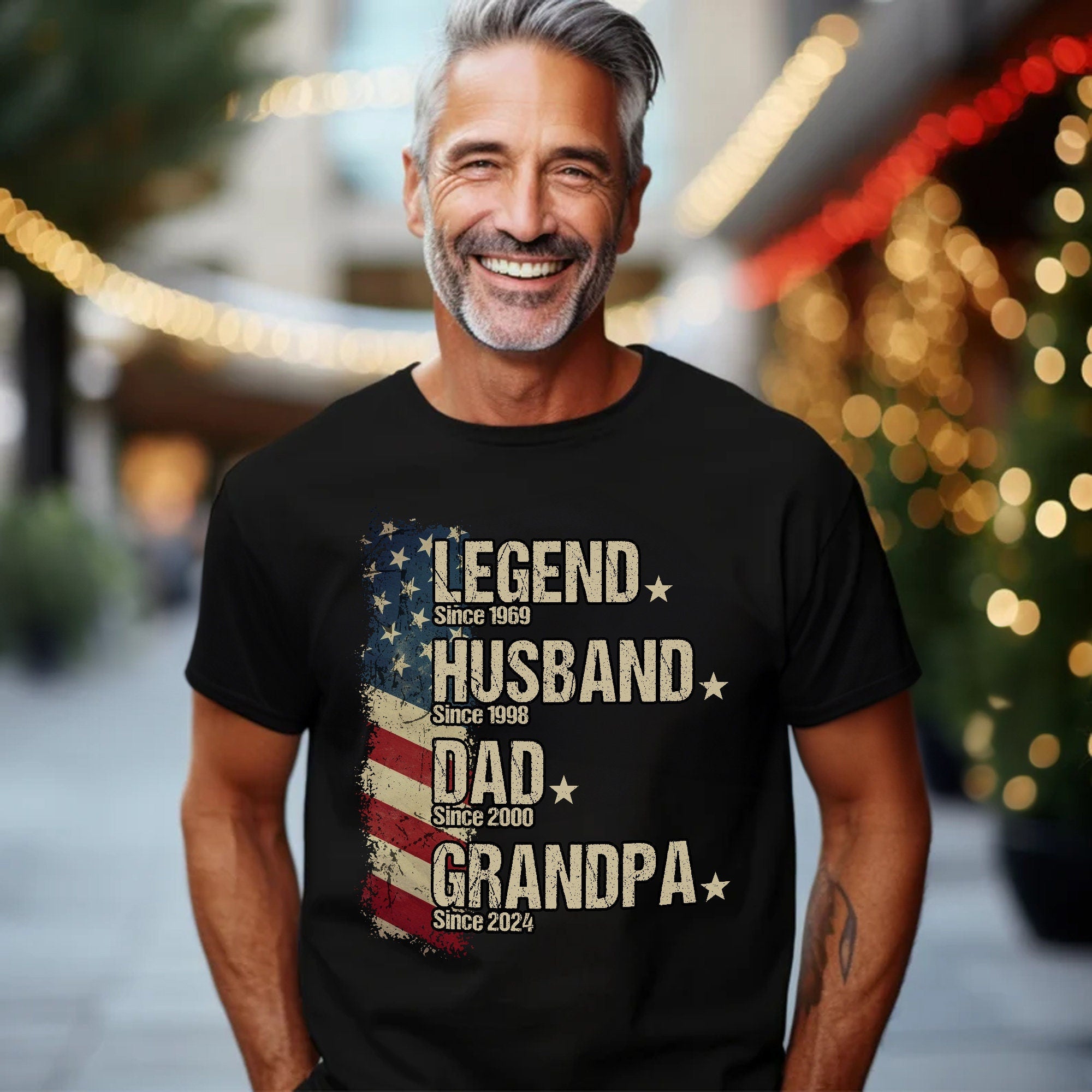 Custom Fist Bump Dad Shirt Vintage Legend Husband Grandpa Shirt for Dad, Custom Legend Husband Dad Shirts, Fathers Day Shirts, New Dad Gift