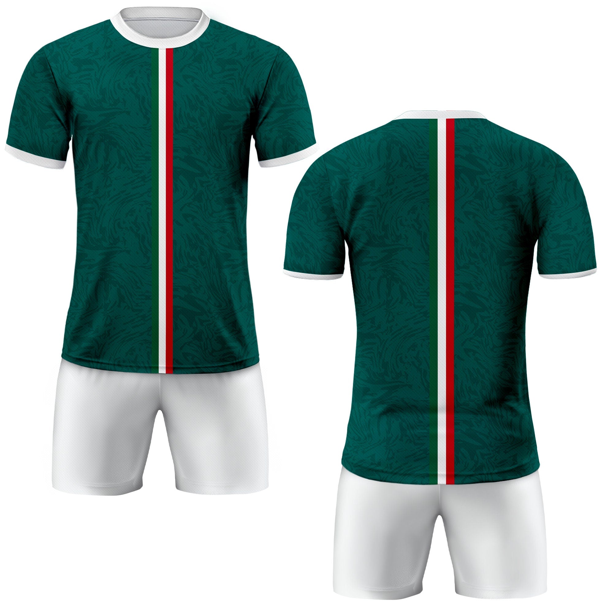 Custom Mexico Soccer Jersey for Men Women Youth Kid Uniform Shirt for Fans Player Personalized Name Number Logo National Team Soccer Jersey