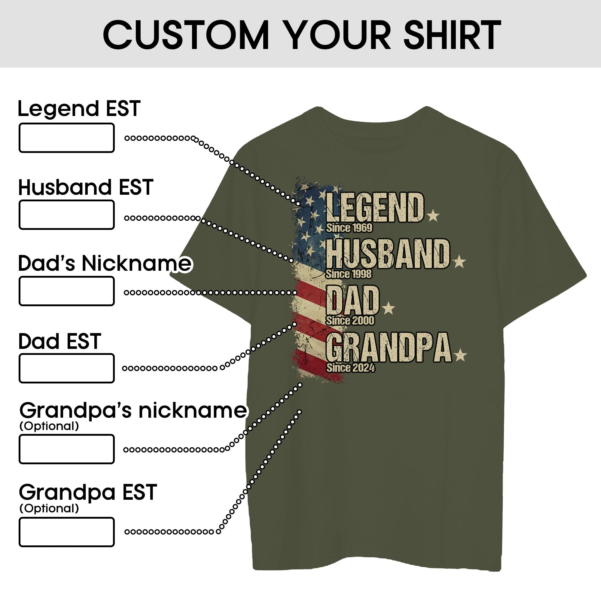 Custom Fist Bump Dad Shirt Vintage Legend Husband Grandpa Shirt for Dad, Custom Legend Husband Dad Shirts, Fathers Day Shirts, New Dad Gift