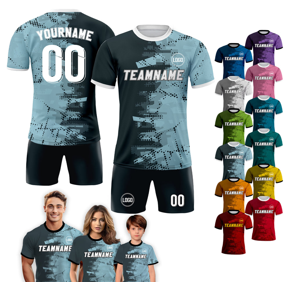 Custom Soccer Jersey for Men Women Youth Kid Team Uniform, Personalized Jersey with Team Name Logo Number, Custom Men Soccer Jersey Gift