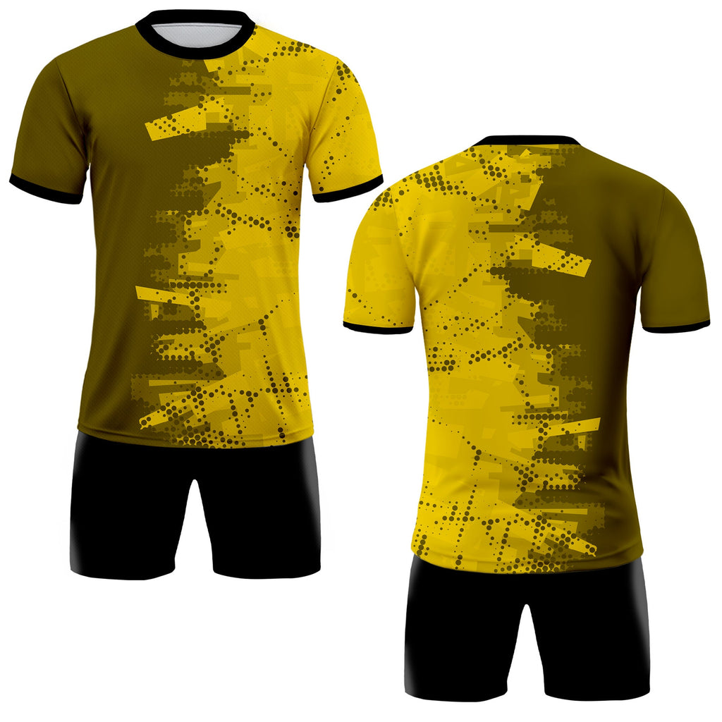 Custom Soccer Jersey for Men Women Youth Kid Team Uniform, Personalized Jersey with Team Name Logo Number, Custom Yellow Soccer Jersey