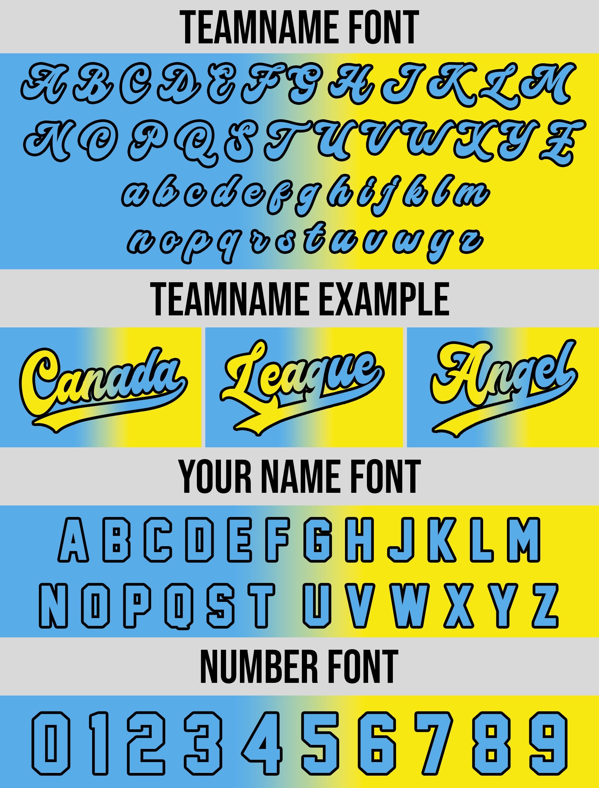 Custom Baseball Jersey Gradient with Teamname Name Number, Custom Jersey Shirt for Men Women Youth Kid, Gift for Baseball Fans Blue Yellow
