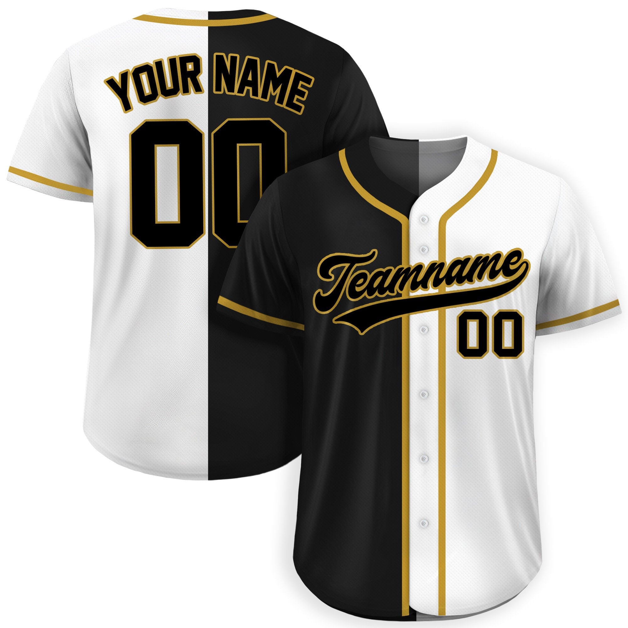 Custom Split Baseball Jersey, Custom Team Name Number Logo Jersey Shirt, Personalized Baseball Jersey For Adult Kid, Split Baseball Uniform