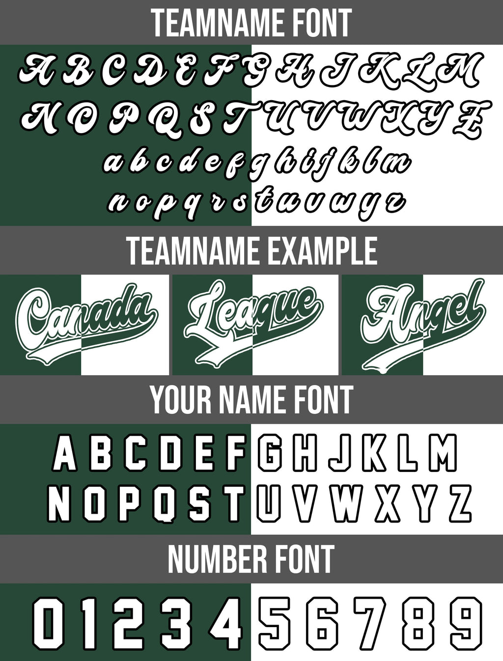 Custom Split Baseball Jersey For Adult Kid, Custom Team Name Number Logo Jersey, Personalized Baseball Jersey Uniform Split Green White