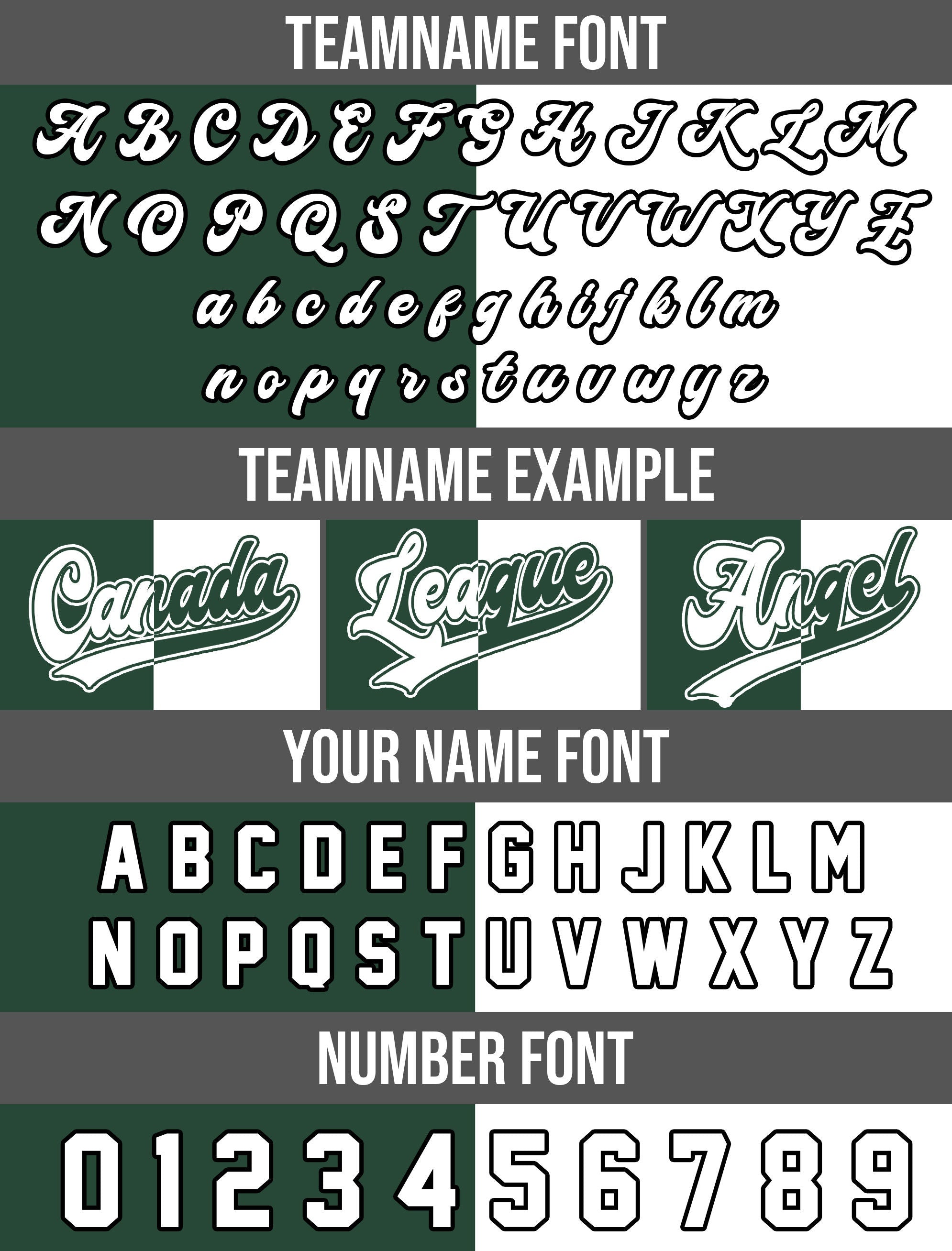 Custom Split Baseball Jersey For Adult Kid, Custom Team Name Number Logo Jersey, Personalized Baseball Jersey Uniform Split Green White