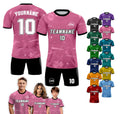 Custom Soccer Jersey for Men Women Youth Kid Team Uniform, Personalized Jersey with Team Name Logo Number, Birthday Boy Jersey Sublimation