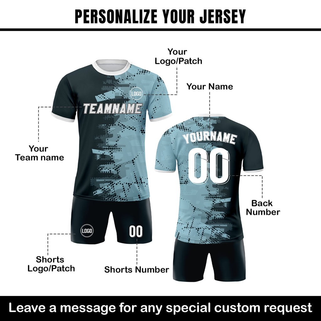 Custom Soccer Jersey for Men Women Youth Kid Team Uniform, Personalized Jersey with Team Name Logo Number, Custom Men Soccer Jersey Gift