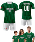 Custom Mexico Soccer Jersey for Men Women Youth Kid Uniform Shirt for Fan Player, Personalized Name Number Logo National Soccer Jersey Shirt
