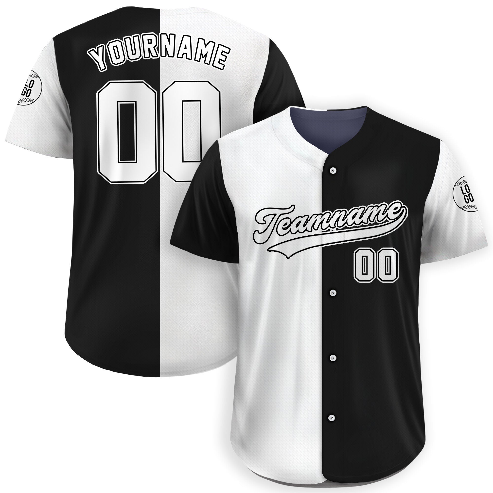 Personalized Team Name and Number Baseball Jersey Shirt, Custom Jersey for Adult Kid, Baseball Jersey Uniform For Fans Baseball Lovers