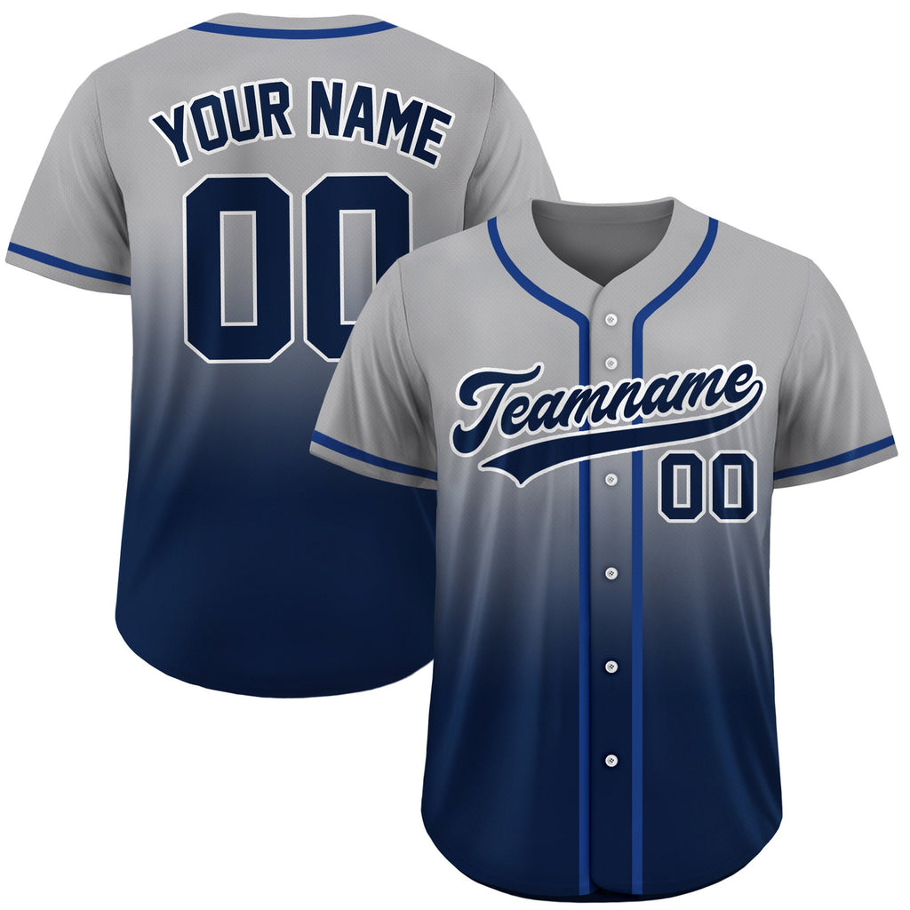 Custom Gradient Baseball Jersey, Custom Team Name Number Logo Shirt, Personalized Baseball Jersey For Adult Kid, Gradient Baseball Uniform