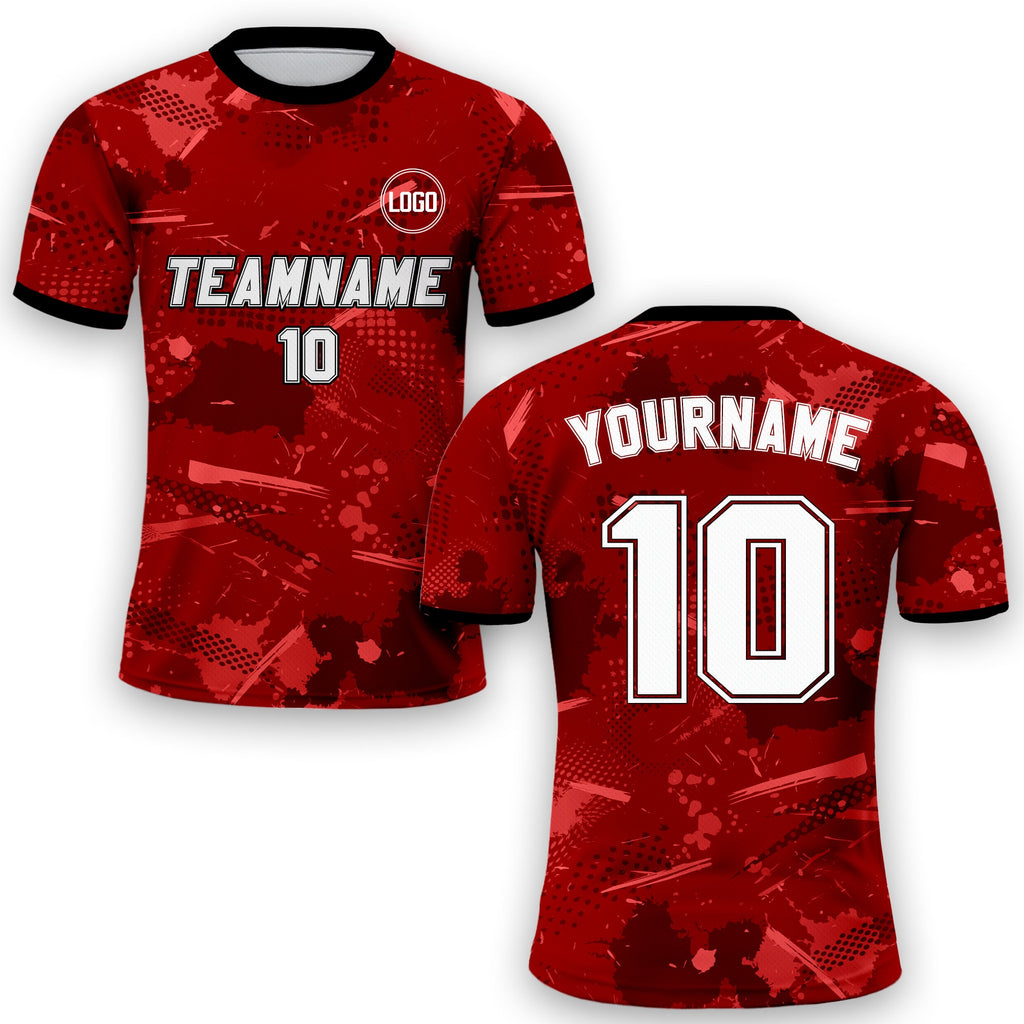 Custom Soccer Jersey for Men Women Youth Kid Team Uniform, Personalized Jersey with Team Name Number, Customized Soccer Jersey Sublimation