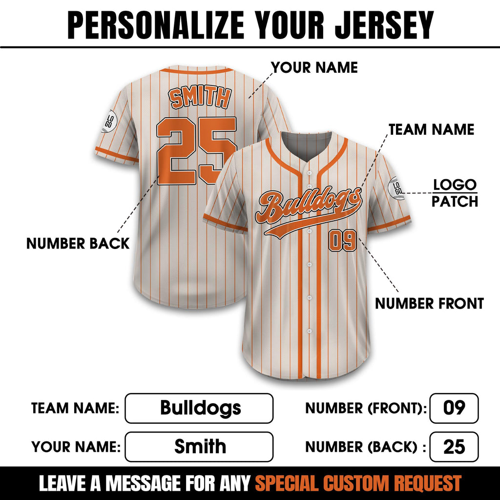 Custom Pinstripe Baseball Jersey, Custom Team Name Number Logo Shirt, Personalized Baseball Jersey For Adult Kid, Pinstripe Baseball Uniform