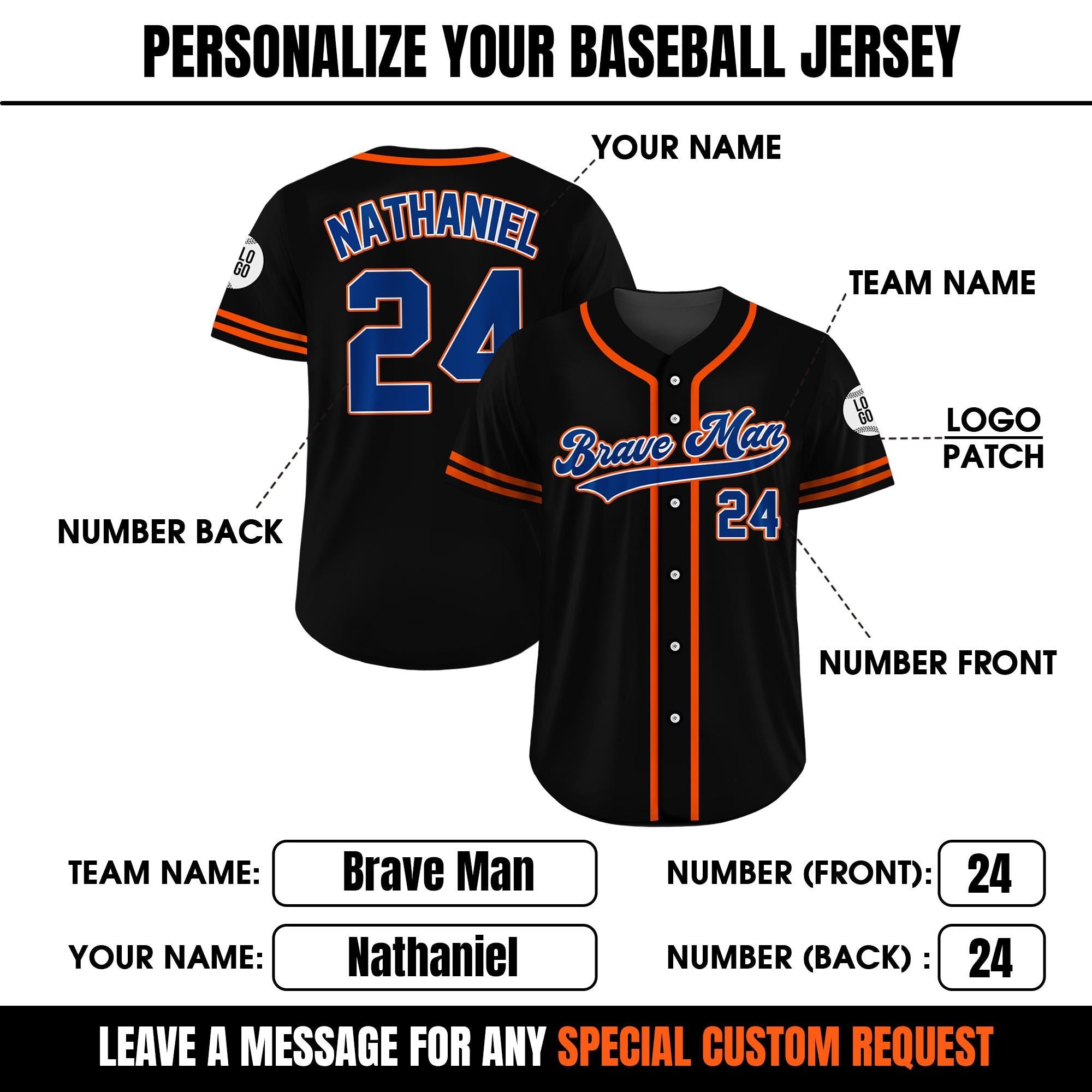 Custom Team Name Number Baseball Jersey Shirt, Personalized Baseball Jersey For Adult Kid, Retro Vintage Black Matching Uniform Street Style