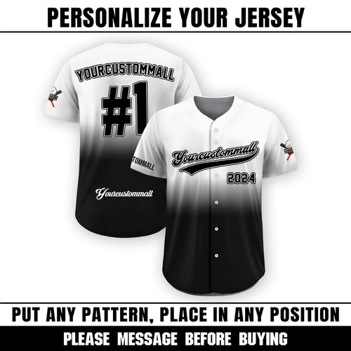 Custom Baseball Jersey for Men Women Youth Kid, Custom Jersey with Team Name Number, Personalized Jersey Button Down, Custom Jersey Request