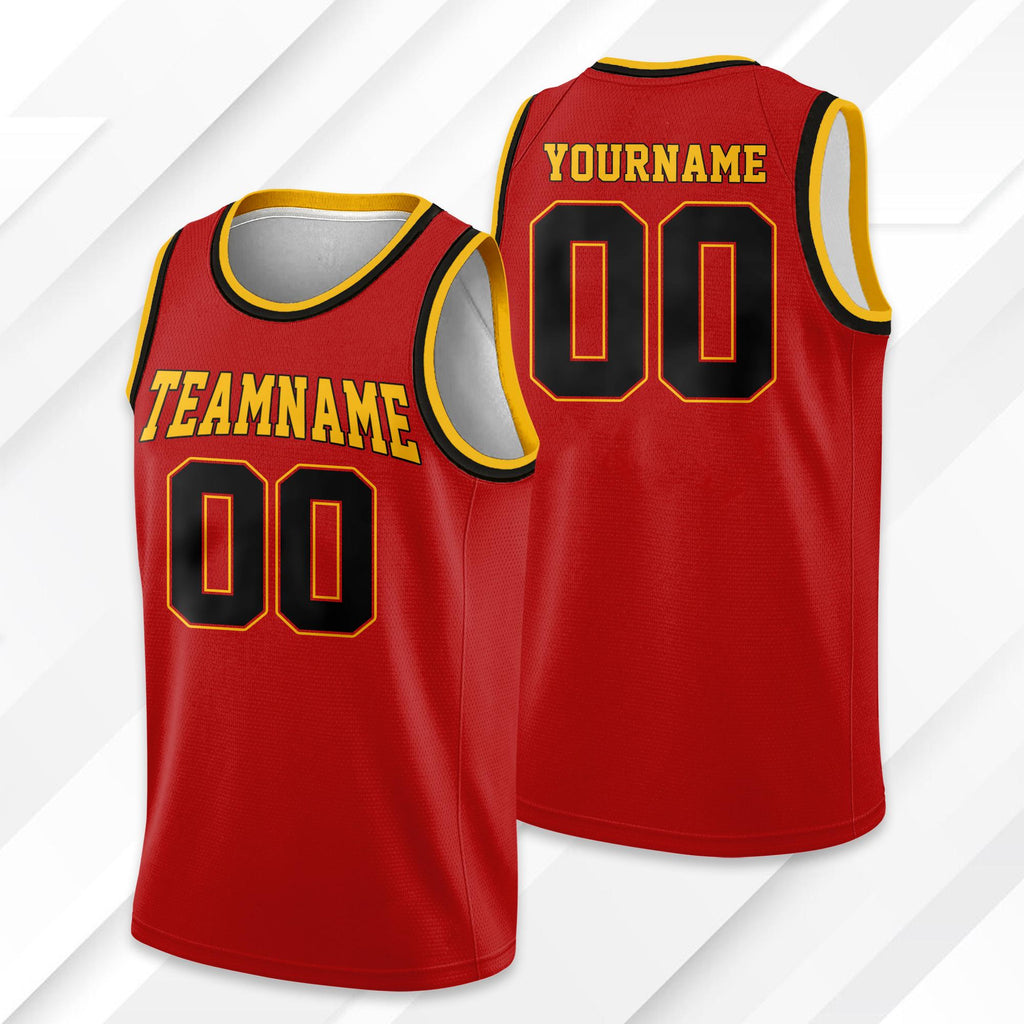 Personalized Basketball Jersey Custom Team Name & Number, Basketball Jersey For Adult Kid, Gift For Basketball Fans Basketball Top