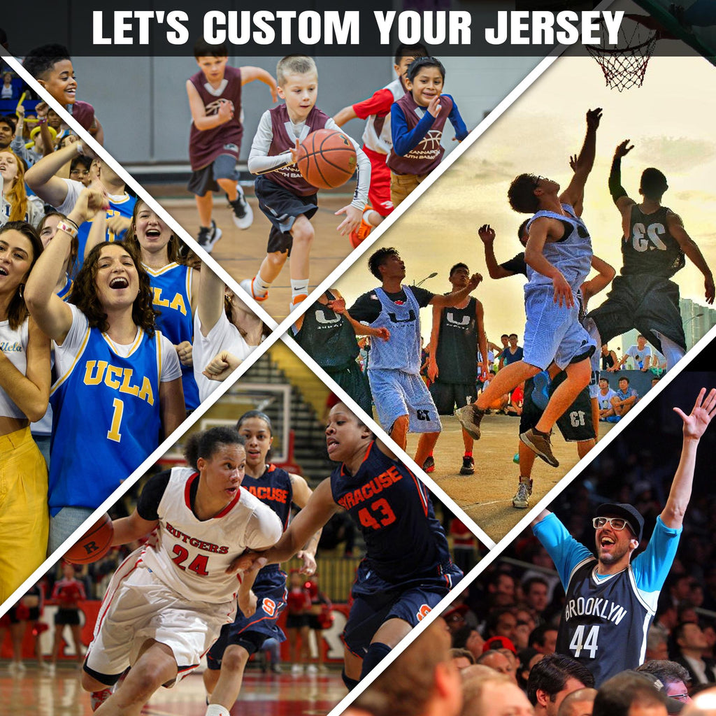 Personalized Basketball Jersey Tank Top Team Name Number Logo For Adult Kid Youth, Custom Gradient Red Navy Shirt Jersey For Basketball Fan