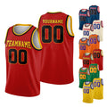 Personalized Jersey with Team Name Number Tank Top For Adult Kid, Custom Basketball Jersey Game Day Outfit For Basketball Fans Gifts