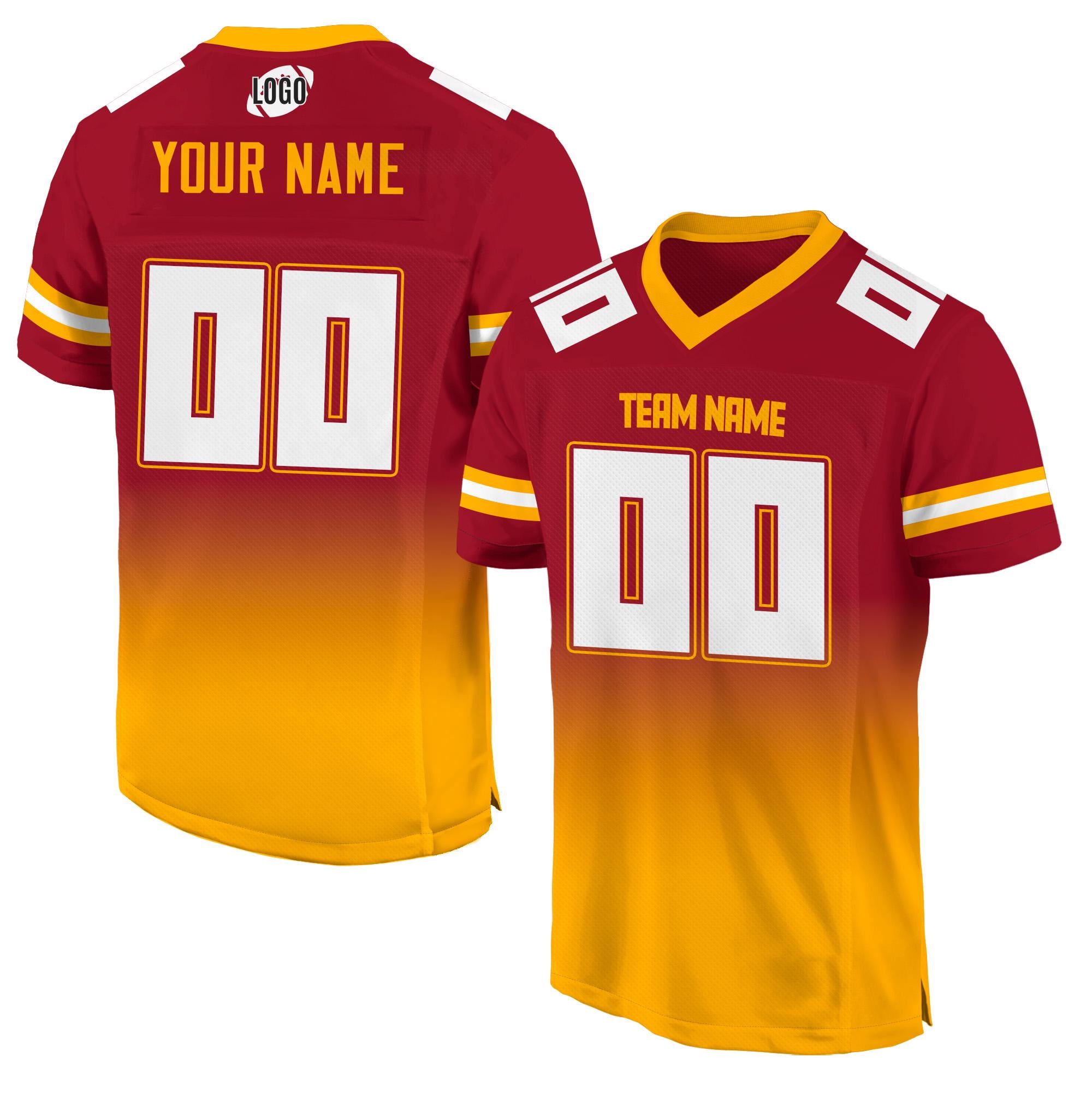Custom Football Jersey For Men Women Youth Kid, Customized Team Name Number Football Team Jersey Shirt, Gift For Fan Football Team Shirt