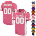 Personalized Team Name And Number Football Jersey Shirt For Adult Youth Preschool, Custom Football Team Jersey Prints in Many Colors & Sizes