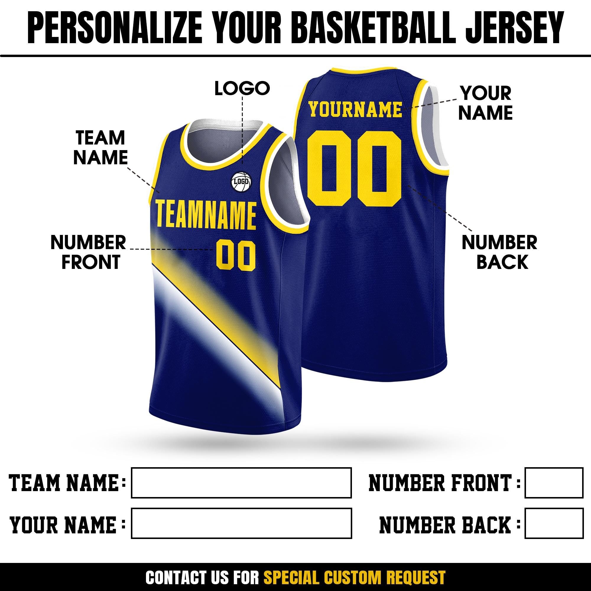 Custom Team Name & Number Basketball Jersey For Men Women Youth Toddler, Personalized Basketball Jersey Gift For Basketball Fans Top