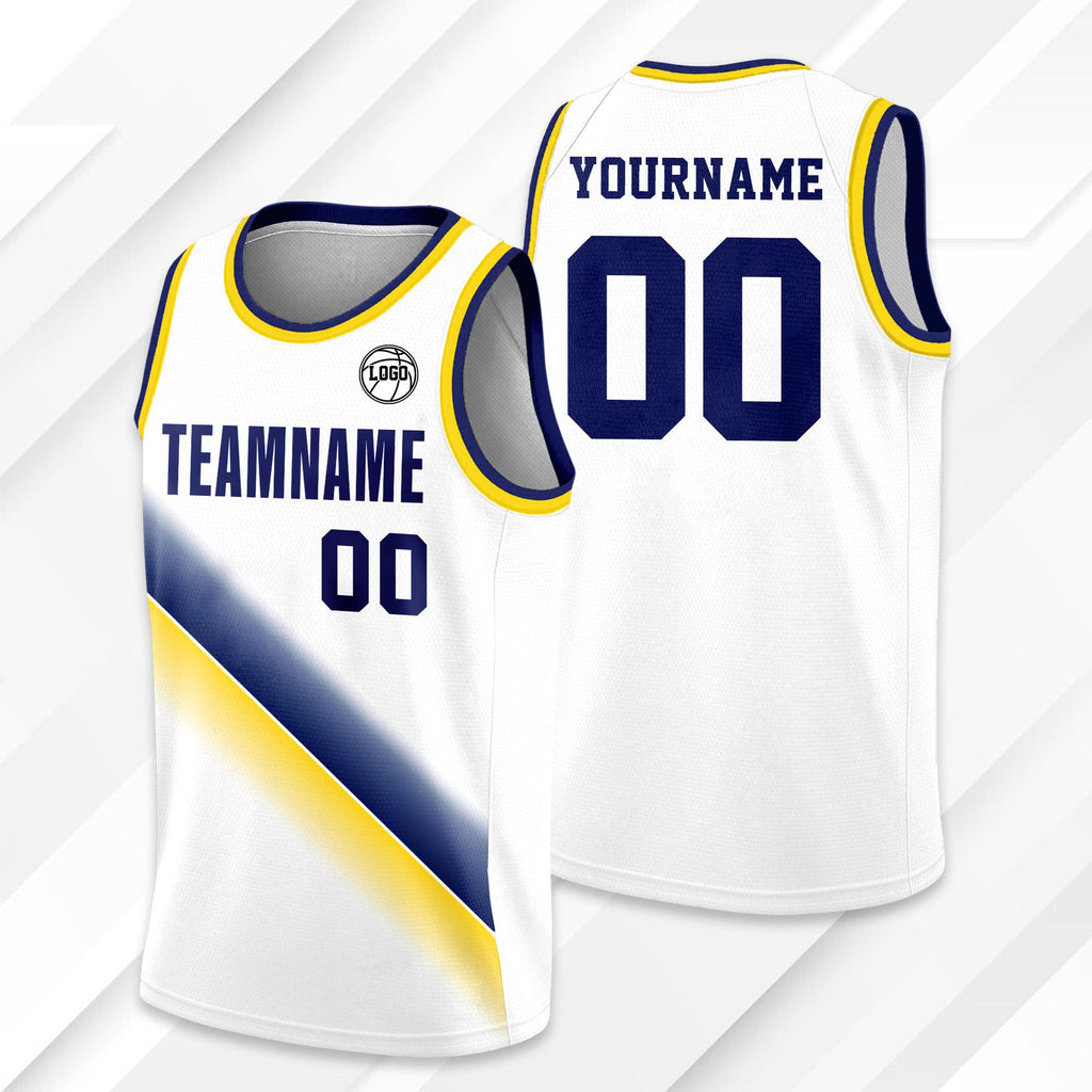 Custom Team Name & Number Basketball Jersey For Men Women Youth Toddler, Personalized Basketball Jersey Gift For Basketball Fans Top