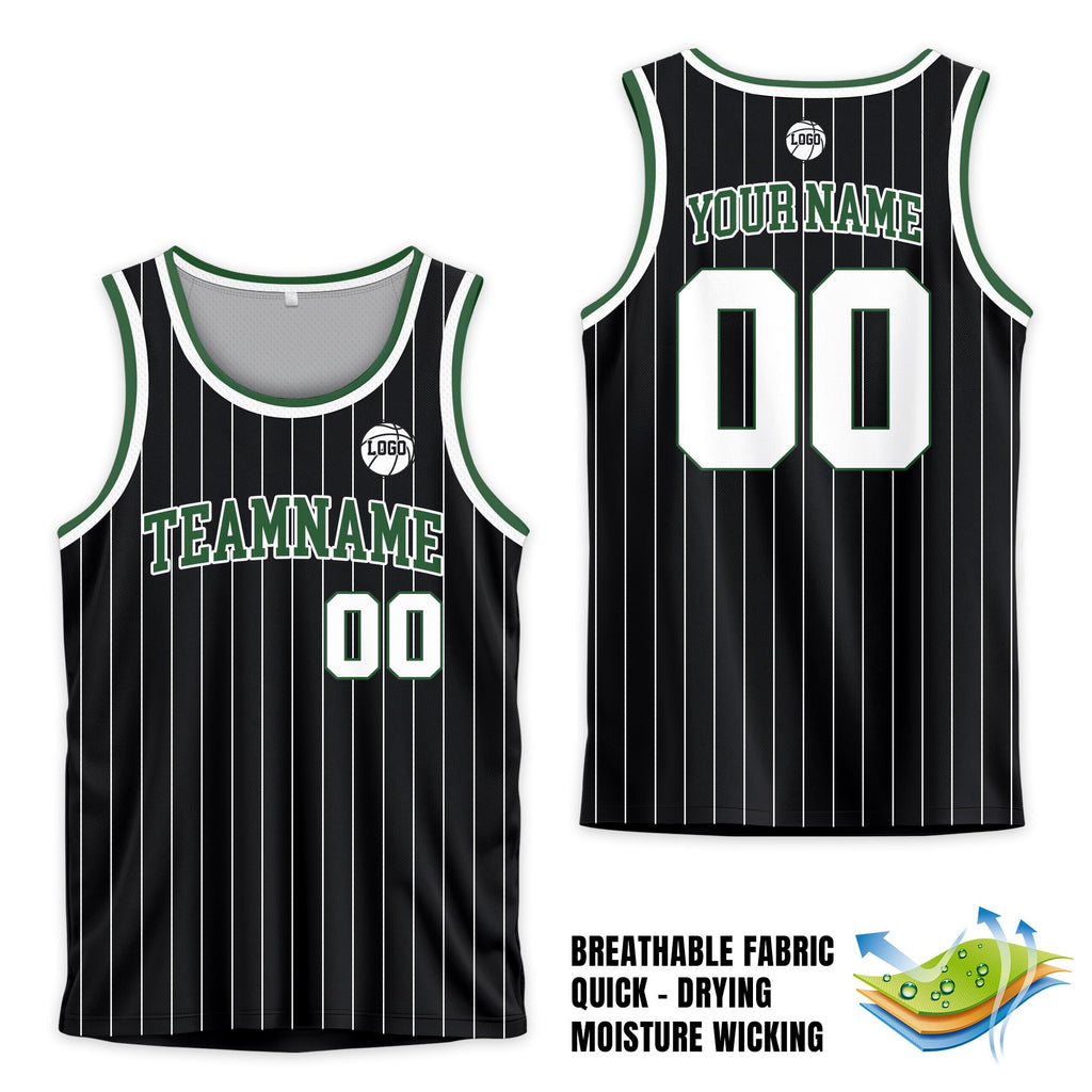 Custom Basketball Jersey For Men Women Youth Kid, Personalized Team Name Number Basketball Jersey, Youth Basketball Team Fans Jersey Black
