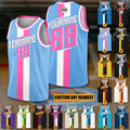 Custom Team Name Number Basketball Jersey Tank Top For Men Women Youth Kid, Personalized USA Basketball Jersey in Many Colors & Sizes