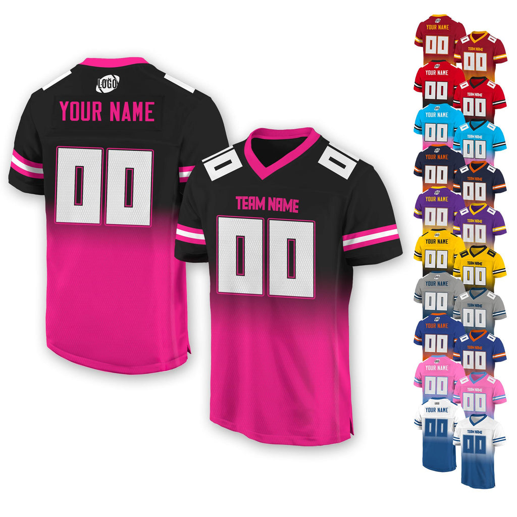 Personalized Team Name & Number Football Jersey Custom For Adult Kid, Custom Football Jersey Shirt American Football Fan Game Day Outfit