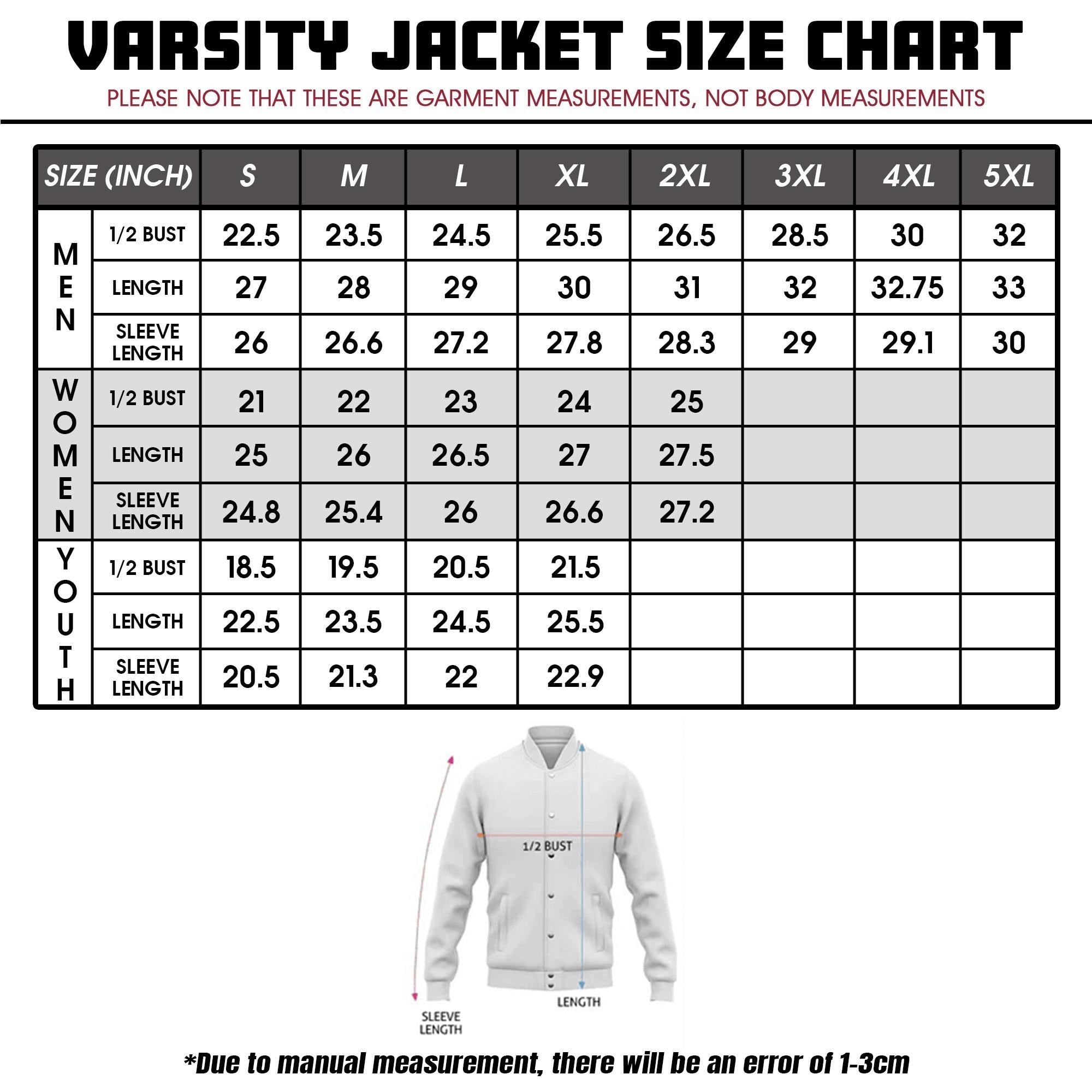 Personalized Jacket with Team Name Name Number Logo for Men Women Youth, Customized Fashion Baseball Varsity Jacket Letterman College