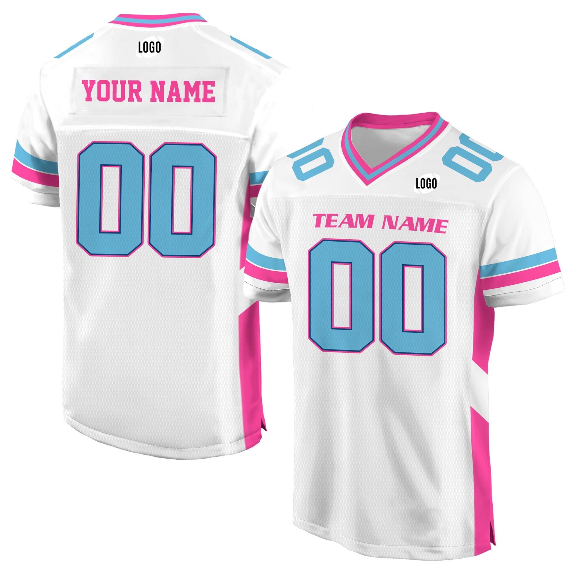 Personalized Team Name Number Logo Football Jersey Shirt For Men Women Youth Kid, Custom Football Team Jersey Gifts For Football Fans