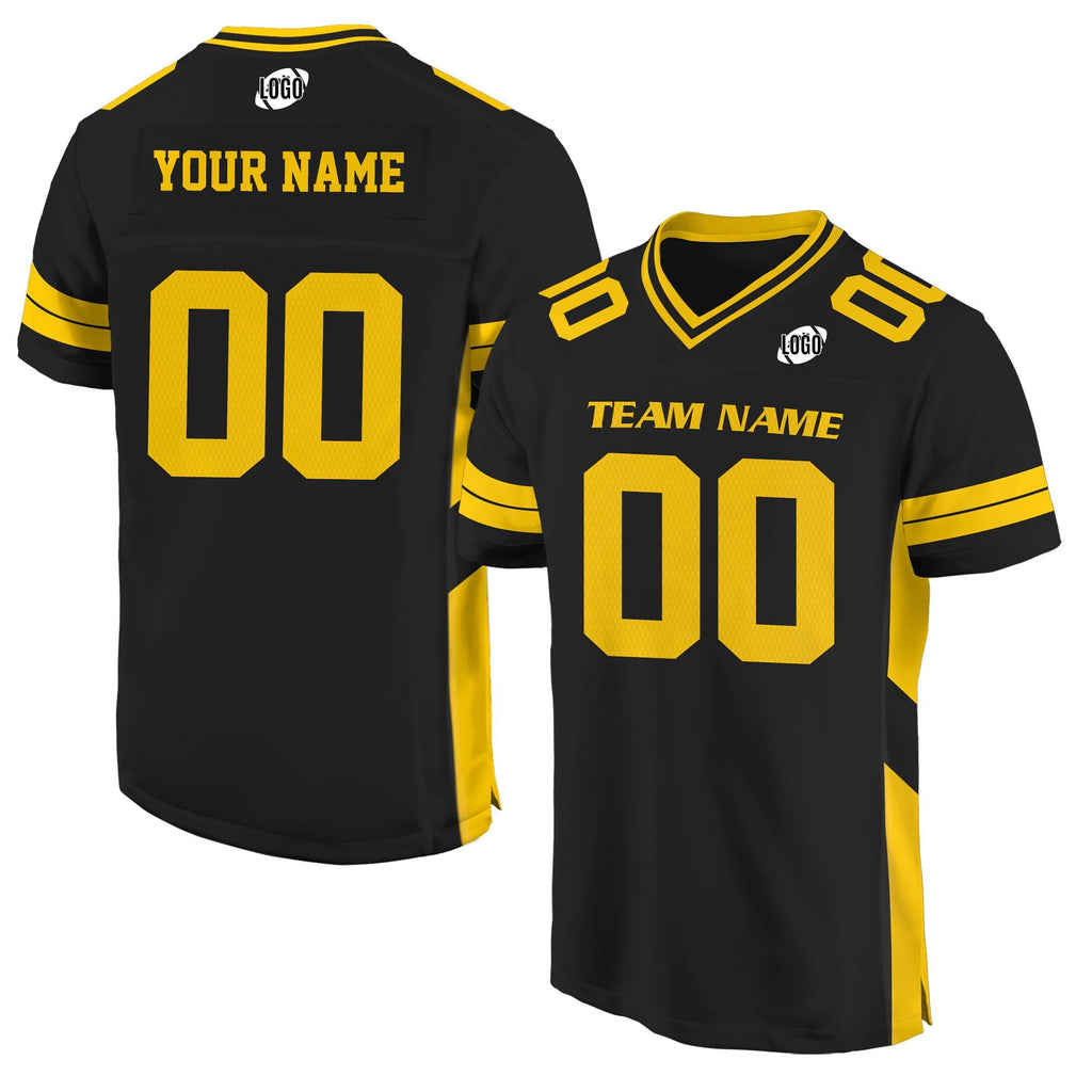 Personalized Team Name Number Logo Football Jersey Shirt For Men Women Youth Kid, Custom Football Team Jersey Gifts For Football Fans