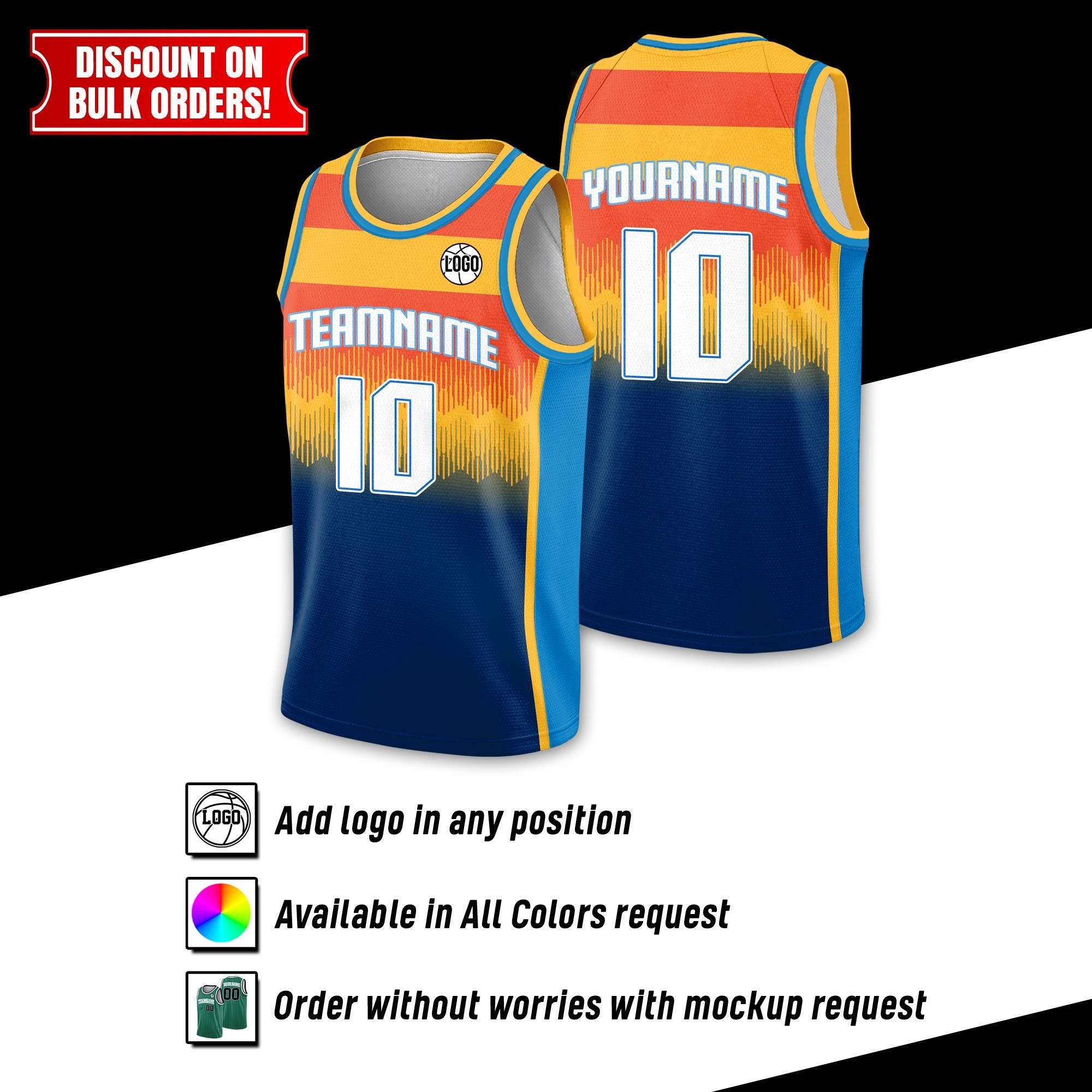 Custom Team Name Number Logo Basketball Jersey For Men Women Youth Kid, Personalized Gradient Jersey Shirt For Basketball Fan Lover Player