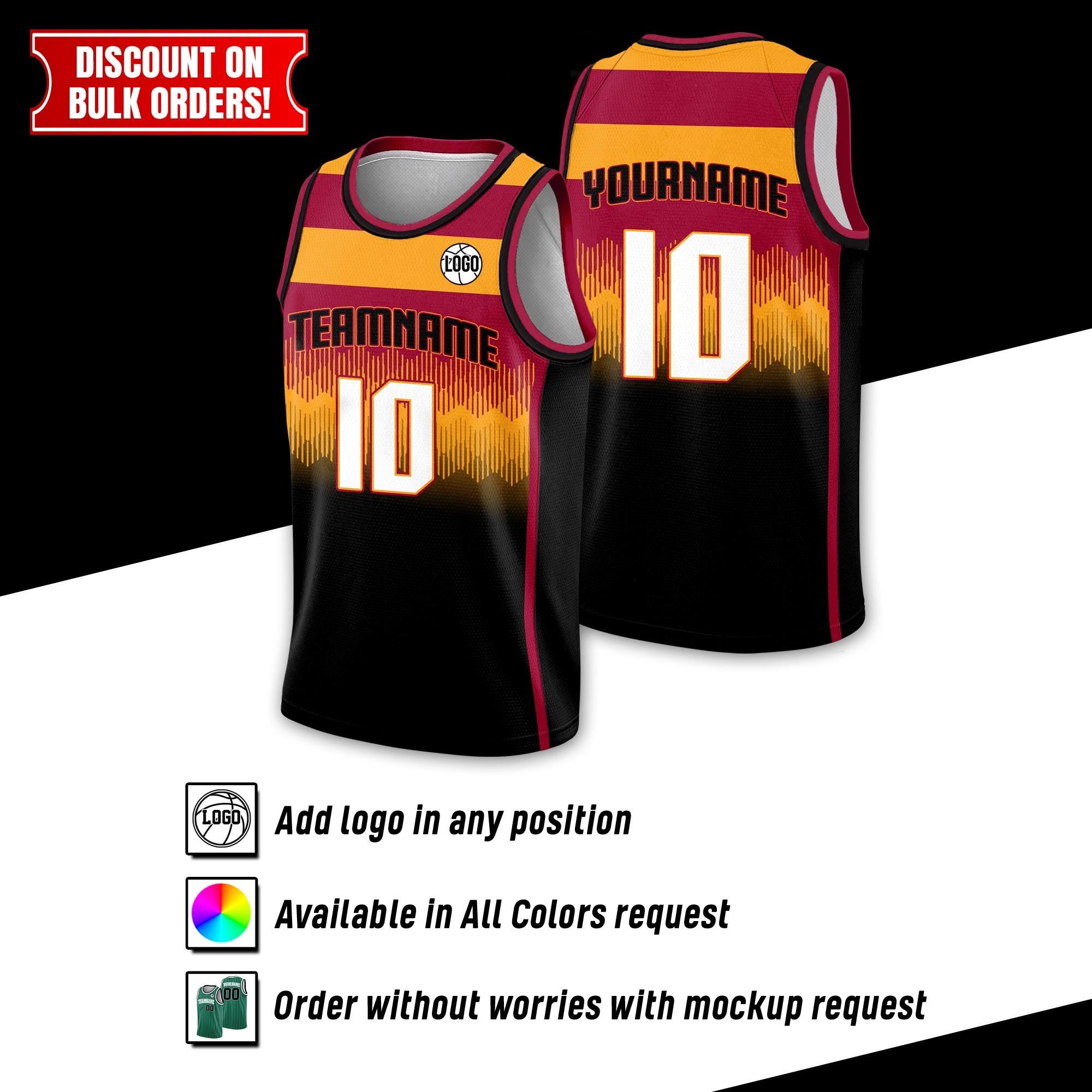 Custom Team Name & Number Logo Basketball Jersey For Men Women Youth Kid, Personalized Shirt Jersey For Basketball Fan Lover Player