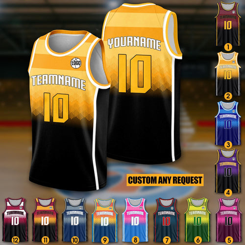 Custom Basketball Jersey with Team Name Number Logo, Personalized Basketball Jersey For Men Women Youth Kid, Gifts for Basketball Fan Lover