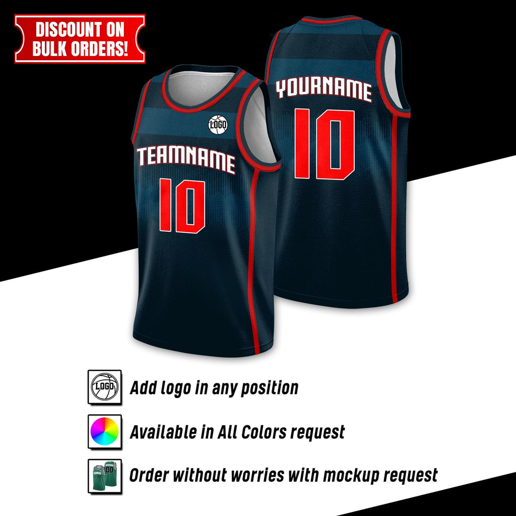 Custom Basketball Jersey with Team Name Number Logo, Personalized Basketball Jersey For Men Women Youth Kid, Gifts for Basketball Fan Lover