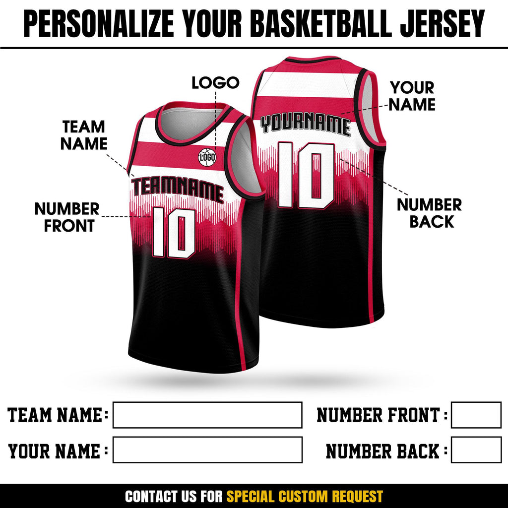 Custom Basketball Jersey with Team Name Number Logo, Personalized Basketball Jersey For Men Women Youth Kid, Gifts for Basketball Fan Lover