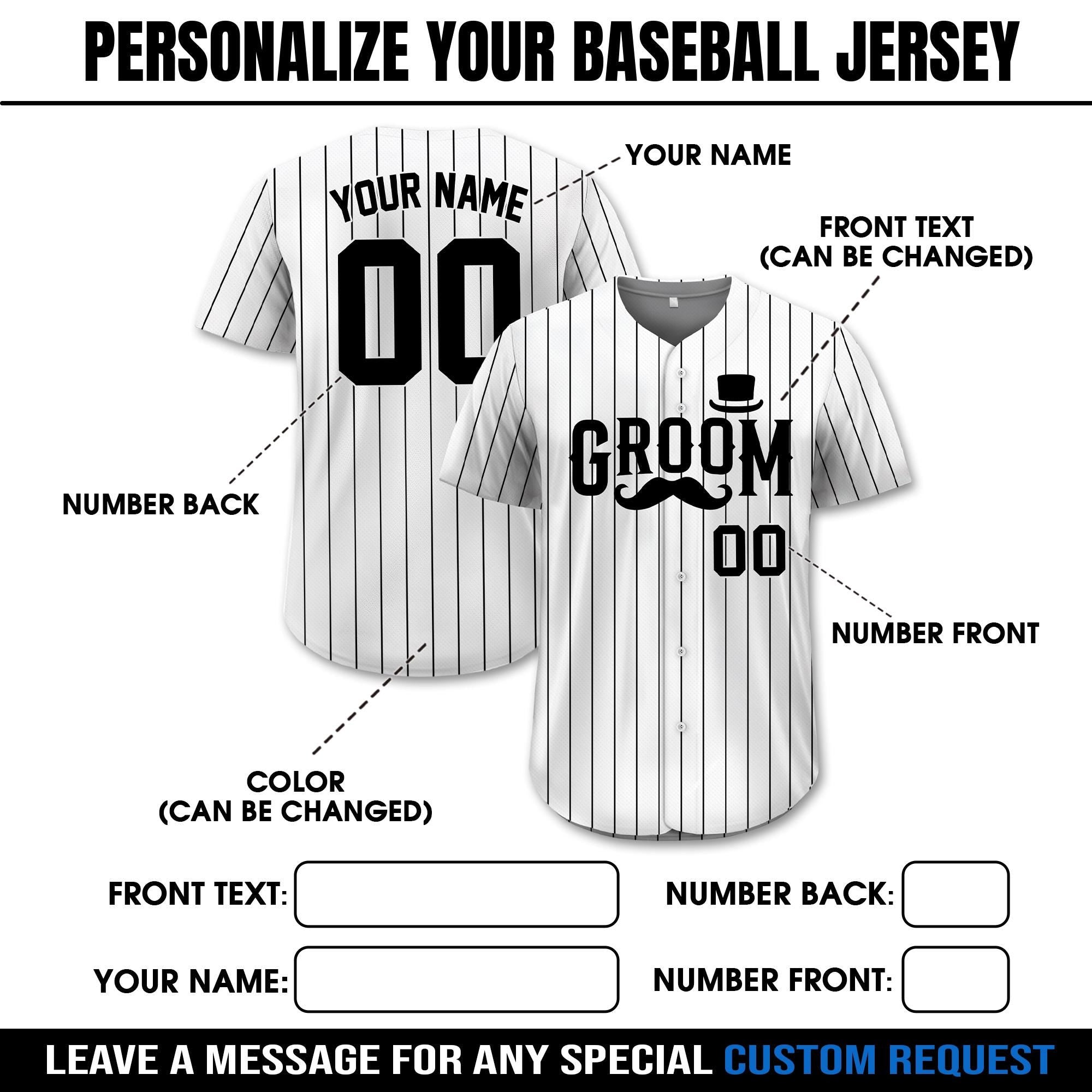 Custom Name Number Groom Jersey Shirts, Custom Best Man Jersey, Groom Shirts Matching, Groomsman Proposal, Bachelor Party Groomsmen Jersey,