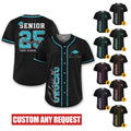 Personalized Name Senior Baseball Jersey for Adult Kid, Custom Class Of 2025 Jersey, Graduation College High School, Senior 2025 Graduation