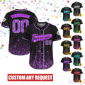 Custom Team Name Number Cheer Baseball Jersey for Unisex Adult Kid, Custom Team Cheer Dance Shirt For Cheerleader, Glitter Cheer Mom shirt